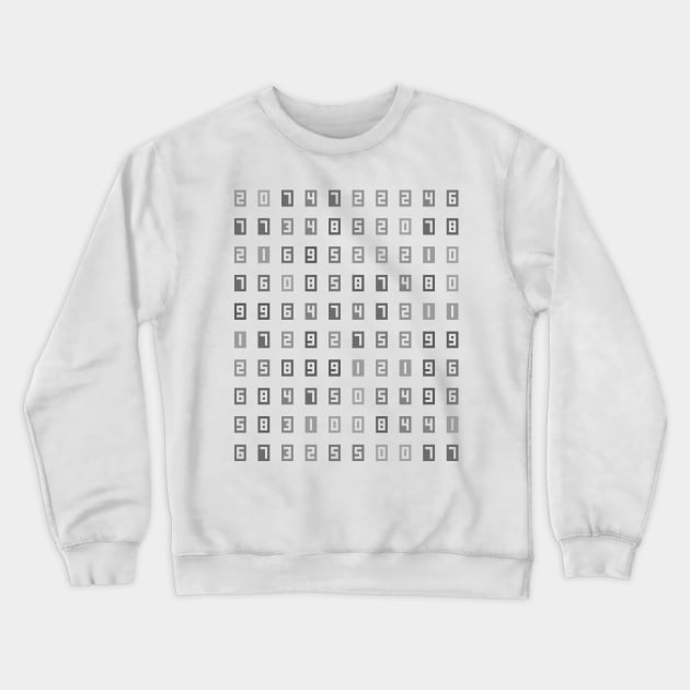 100 digit prime number Crewneck Sweatshirt by hein77